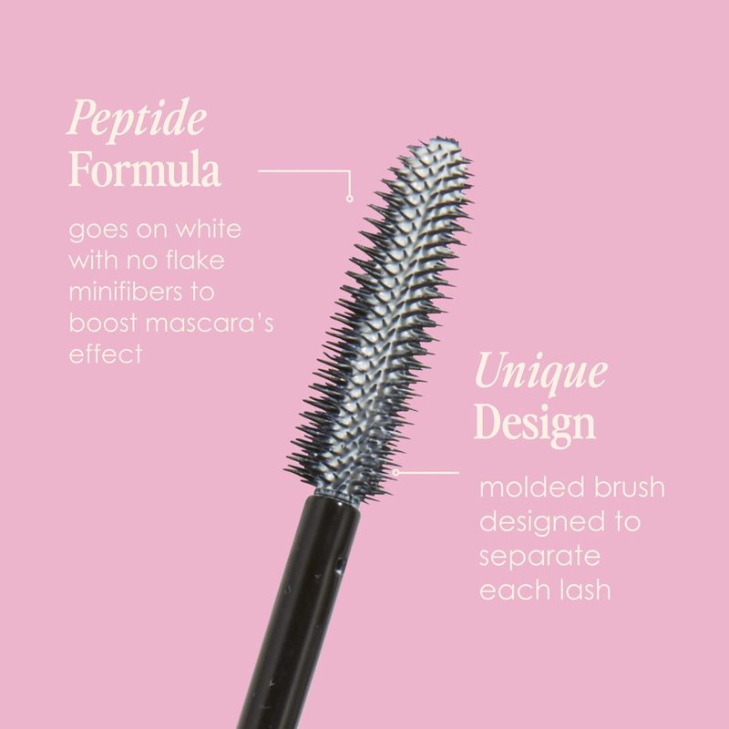 Grande Cosmetics GrandePRIMER Pre-Mascara Lengthener & Thickener with Peptides - Smudge-Proof & Water-Resistant Formula for Longer, Thicker Lashes (0.32 oz)