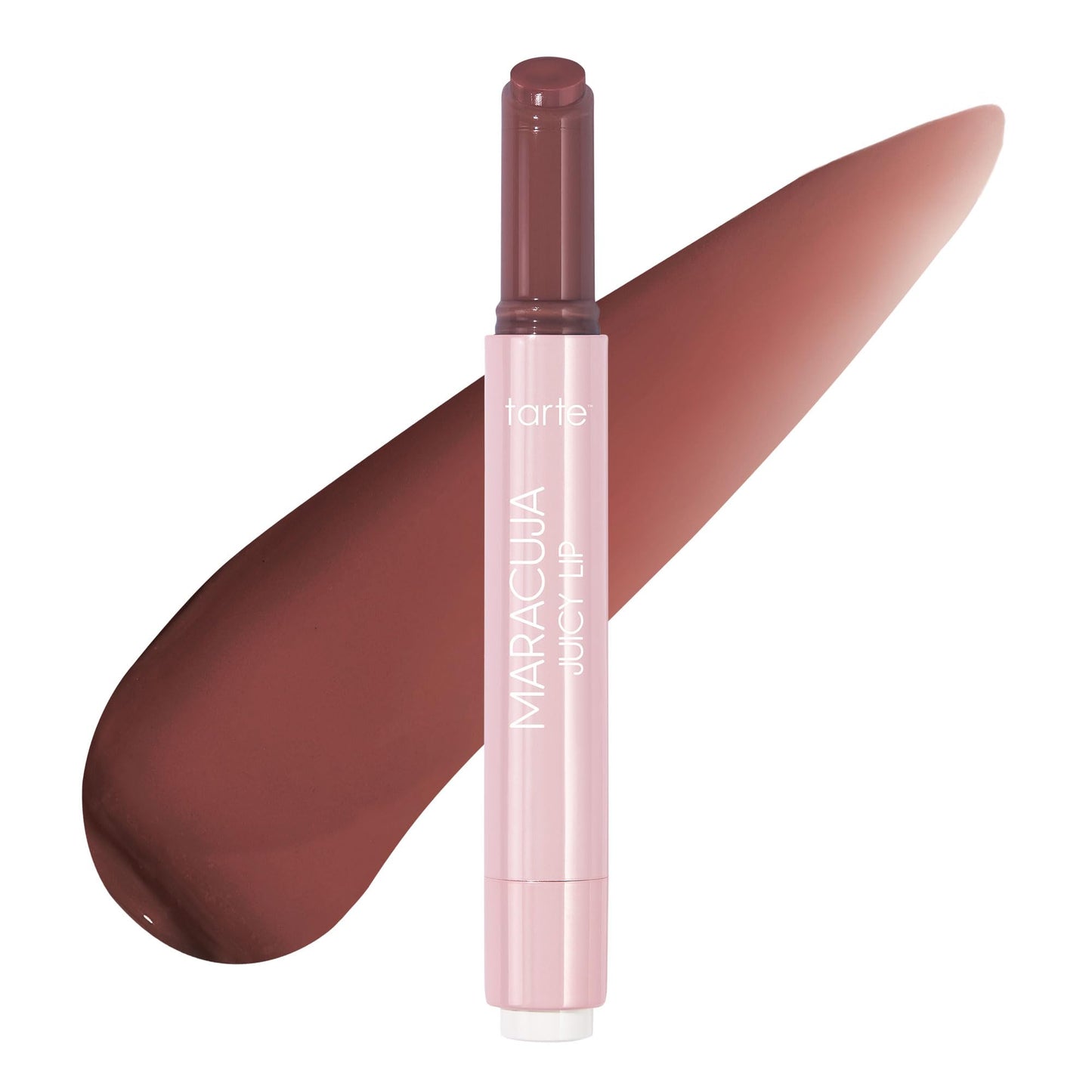 tarte maracuja juicy lip balm gloss – Viral Nourishing Lip Butter Color with High-Shine Hydration, Skincare Infused with Vitamin E, Vegan & Cruelty-Free, full size, Honeysuckle
