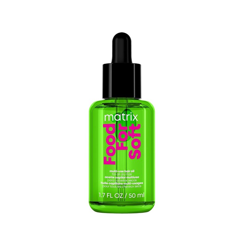 MATRIX Soft Hair Serum Oil - Nourishing Leave-In Treatment for Dry, Brittle Hair | Heat Protection & Shine with Avocado Oil