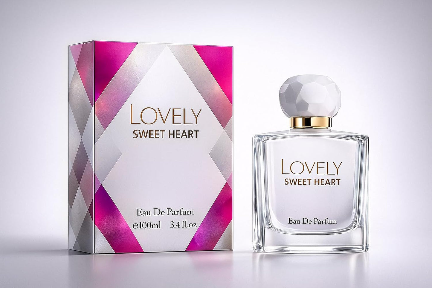 Women's Perfume, Jasmine, Mandarin Orange, Sandalwood Notes, Luxurious Long Lasting Eau de Parfum for Women 100ml (3.4 fl.oz)