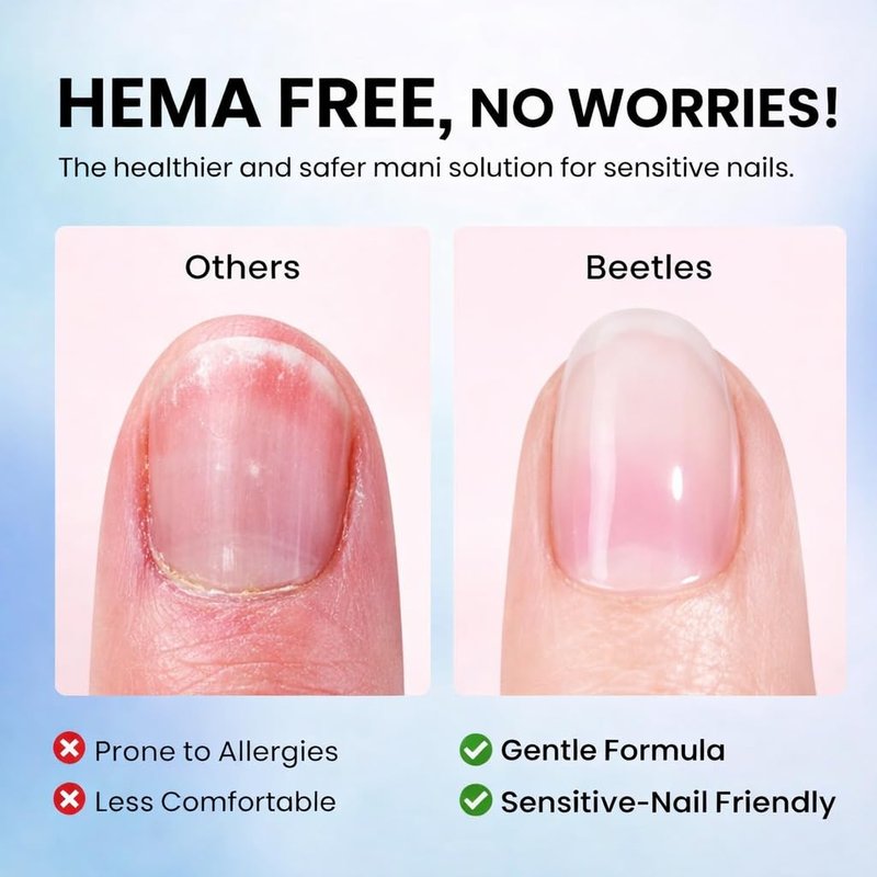Beetles Hema Free Chrome Proof Matte Top Coat - Powder-Resist Matte Finish, Long-Lasting UV Gel Top Coat for Chrome Nail Powder Detail Nail Art DIY