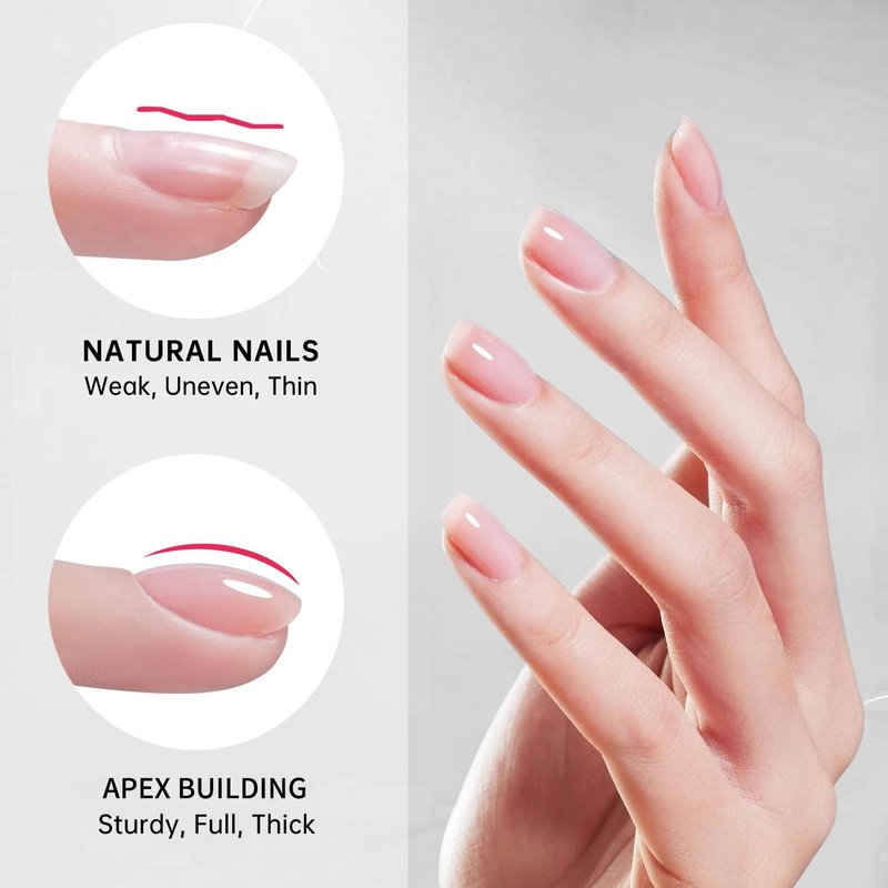 Hema Free Builder Gel by Love Easy - Hypoallergenic Base & Top Coat | Long-Lasting Adhesion (30+ Days) for Professional Nails