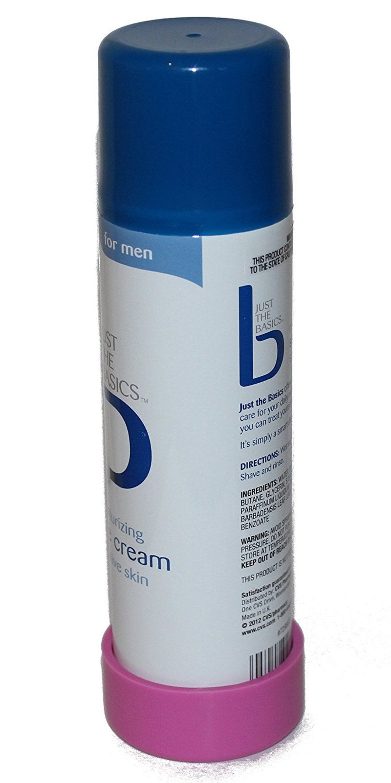 Shaving Cream Can Rust Prevention | Pink Regular-Gel Size | Durable & Stylish Design