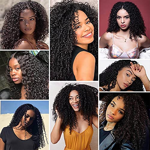 16 16 16 Inch Deep Wave Human Hair Bundles Natural Black Color Brazilain Unprocessed Virgin Hair Loose Wave Bundles Human Hair Natural Color Remy Human Hair Weave