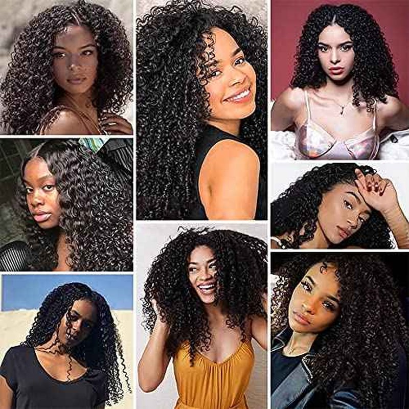 #1B Human Hair Bundles Deep Wave Bundles 30 32 34 Inch Unprocessed Brazilian Virgin Hair Weave 3 Bundles Deep Wave Human Hair Extensions Natural Color Bundle 50 Grams Per Bundle For Woman