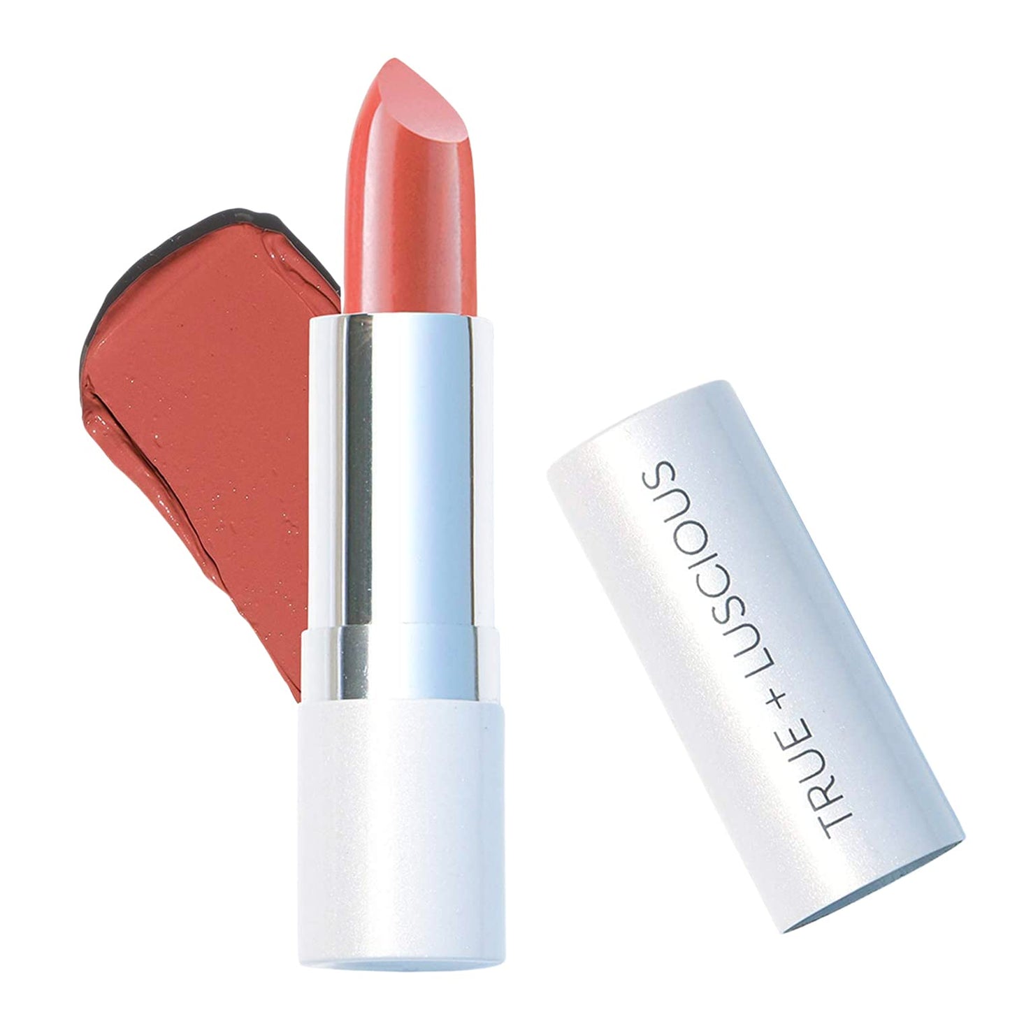 True + Luscious Super Moisture Lipstick | Satin Cream Lip Color for Lasting Hydration | Hyaluronic Acid Konjac Root Powder | Vegan Cruelty-Free Gluten-Free Flatters All Skin Tones | Honeydew