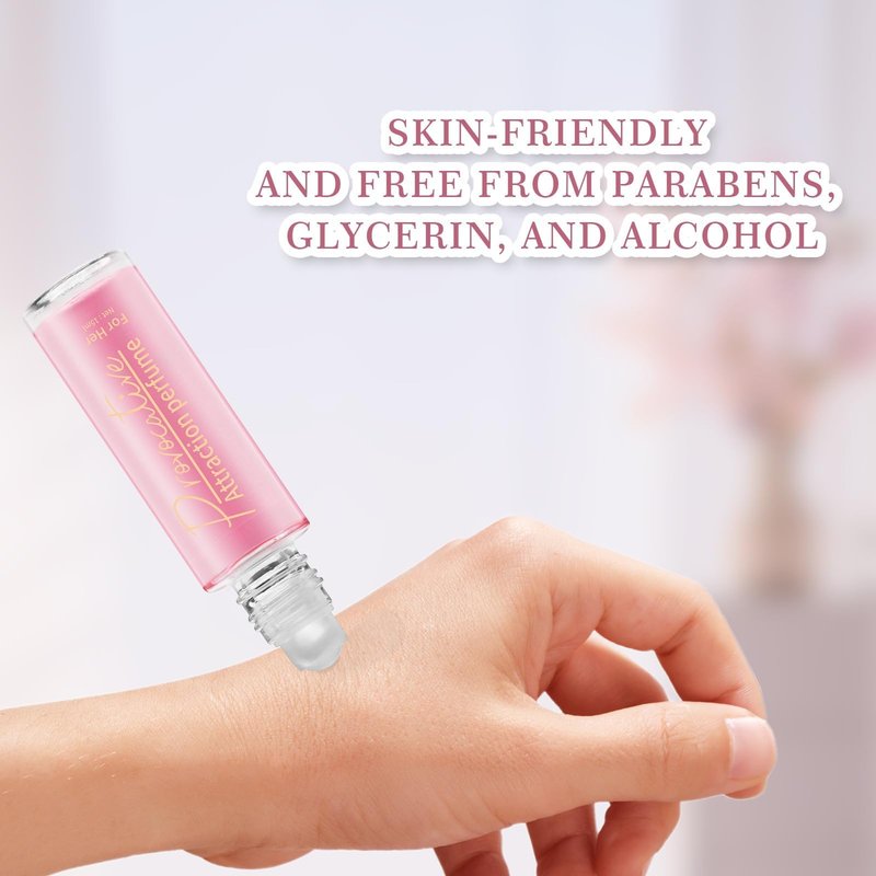 Flywrun Pheromones Perfumes for Women Roll-On, Long-Lasting Elegant Fragrance, Enhance Presence & Confidence, Vegan & Cruelty-Free Travel Perfume