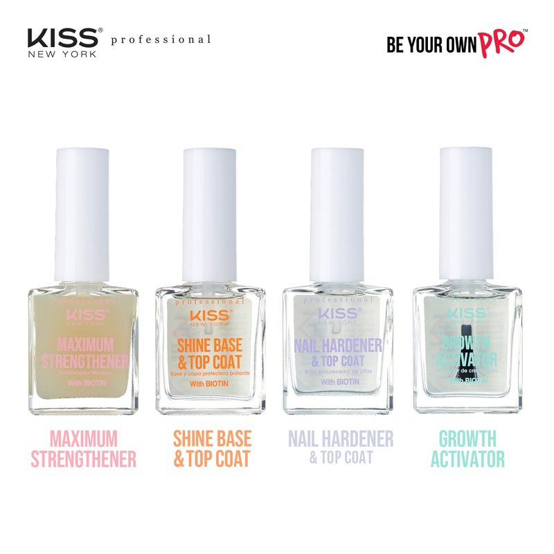 Kiss New York Nail Strengthening Cream - Coconut Oil Infused Nail Growth & Conditioning Treatment | Made in Korea