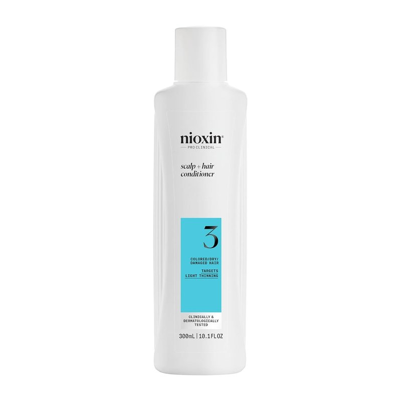 Nioxin System 3 Conditioner - Scalp & Hair Thickening for Colored, Dry, & Damaged Hair | Nourish with Niacinamide & Biotin