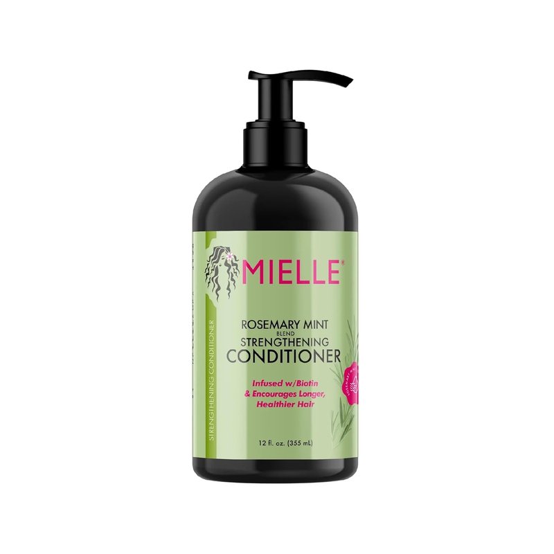Mielle Rosemary Mint Biotin Shampoo & Conditioner Set | Promotes Stronger, Healthier Hair - 2 PCS