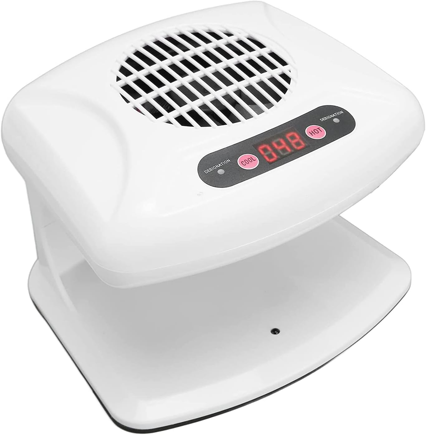 Skiennix Nail Dryer - 300W Professional Drying Fan with Sensor & Dual Air Modes | White