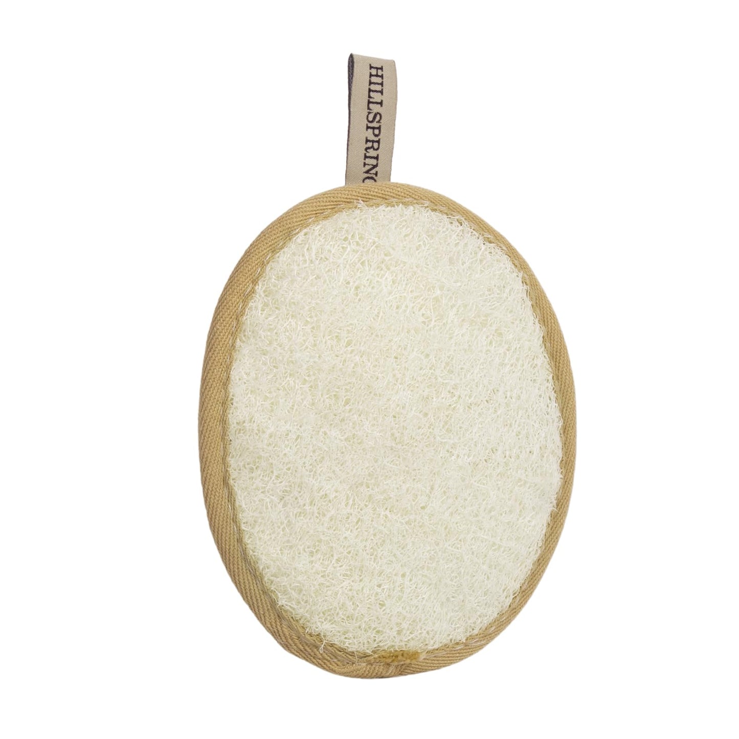 Natural Loofah Pad Exfoliating Body Scrubber,Double Sided Oval Luffa Sponges for Men and Women’s SPA, Eco-Friendly Bath Shower Exfoliator