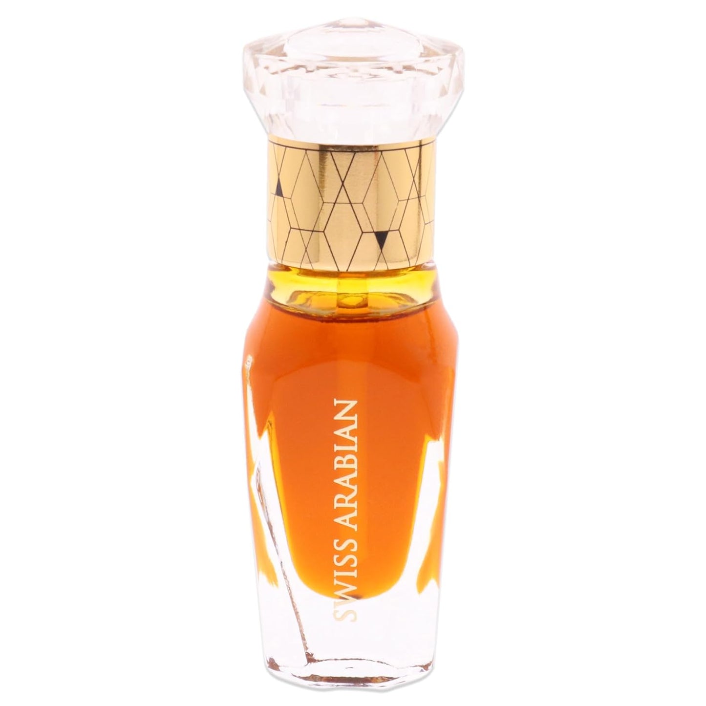 Swiss Arabian Amber Aura Unisex Perfume Oil - Long-Lasting Luxury Fragrance - 0.4 Oz Signature Aroma
