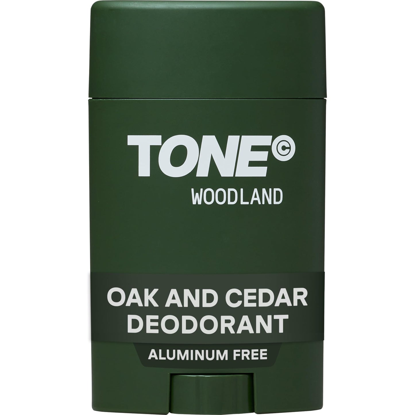 TONE Aluminum Free Deodorant for Men & Women, Woodland, Paraben Free Formula with up to 48-Hour Odor Protection, Dermatologist-Tested, 2.65 oz