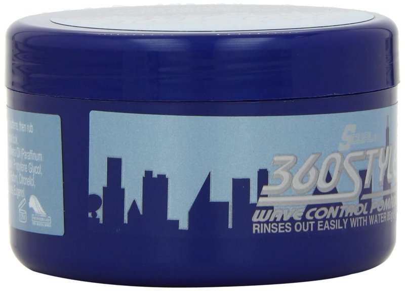 Lusters S-Curl 360 Wave Control Pomade - 3 Ounce (88ml) | 6 Pack for Perfect Waves