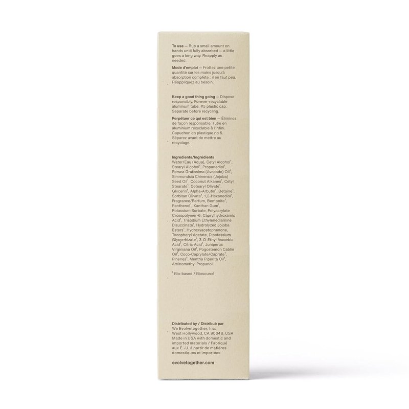 EvolveTogether Hydrating Hand Cream - Nourishes & Moisturizes Dry Hands | Non-Greasy, Cruelty-Free | 1.7 Oz, Havana