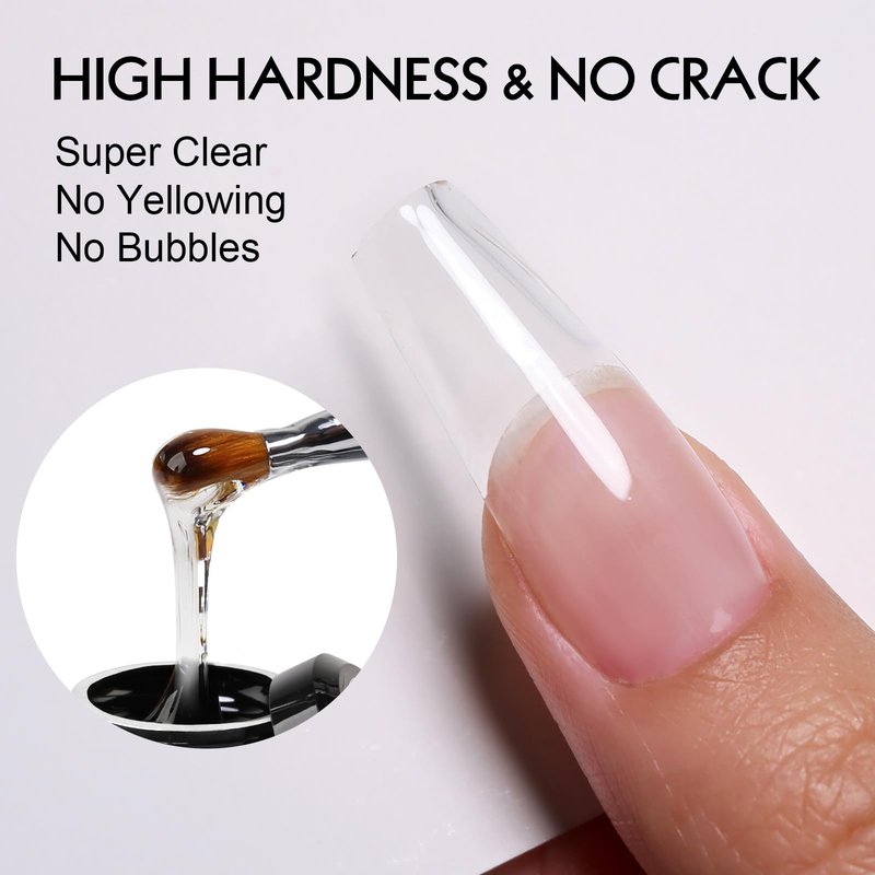 Imtiti Builder Gel Nail, 3 in 1 Gel for Extension,Strong, UV LED Lamp Cure Required,Nails for Home DIY Professional Nail Salon(Milky White-35g)