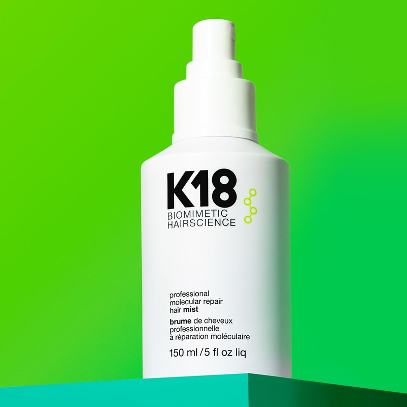 K18 Professional Molecular Repair Mist For Damaged Hair, Reverses Existing Damage From Bleach, Color, Chemical Services & Heat, 5.07 Fl Oz