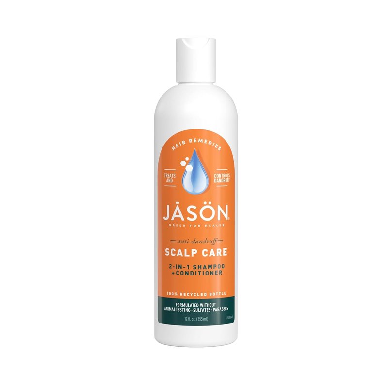 Jason Dandruff Relief 2-in-1 Shampoo & Conditioner - 12 Oz | Soothes Itchy Scalp