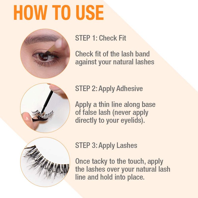 DUO Brush-On Lash Glue - Waterproof Dark Tone Adhesive for Strip & Cluster Lashes | 0.18 oz