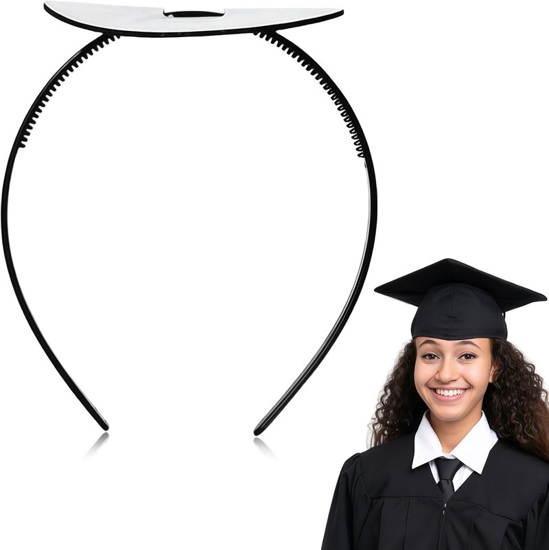 Regine Switzerland Graduation Cap Headband - Secure Your Grad Cap & Hairstyle | Stylish Graduation Supplies