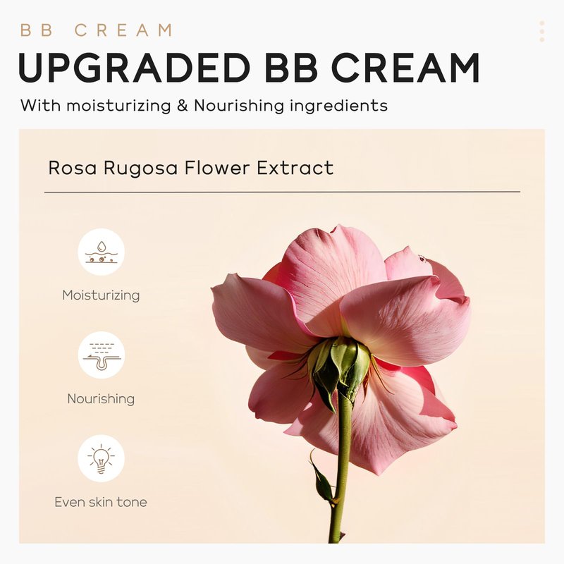 AKARY BB Cream Tinted Moisturizer, 9Colors Moisturizes & Conceals, Cover Blemishes & Pores, Even Skin Tone, Lighiweight Foundation Full Coverage Tinted Illuminator for All Skin, Oil-Free, 160 Light