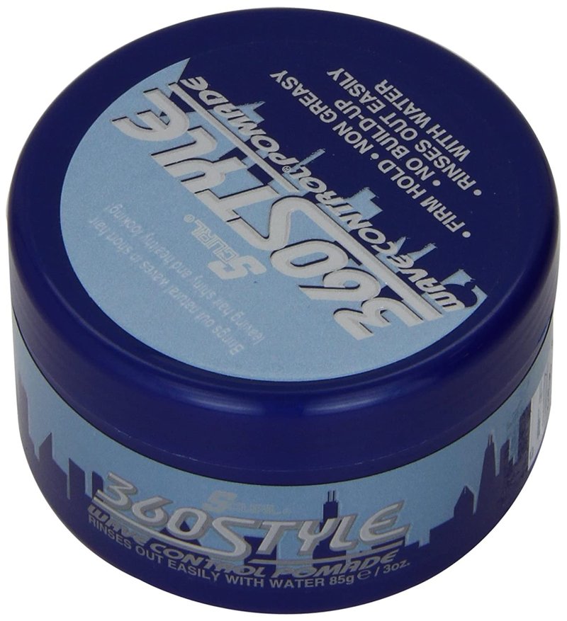 Lusters S-Curl 360 Wave Control Pomade - 3 Ounce (88ml) | 6 Pack for Perfect Waves