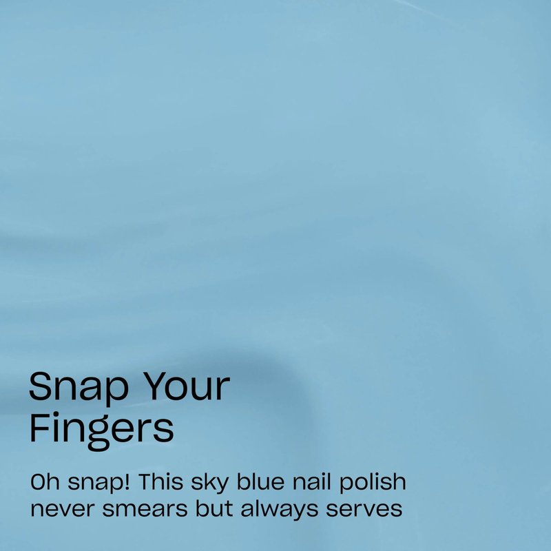 OPI RapiDry Snap Your Fingers | Opaque Soft Blue Crème Quick Dry Nail Polish | Vegan, Smudge Proof, Fast Drying