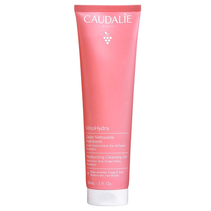Caudalie VinoHydra Cleansing Gel - Gentle Face Cleanser with Hyaluronic Acid | 150 mL