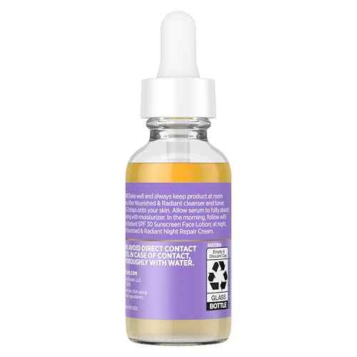 SheaMoisture Melanin Care Even Tone Serum Nourished & Radiant for Clearing & Smooth Complexion, with Triple-Action Even Tone +Elderberry Complex, 1 fl oz