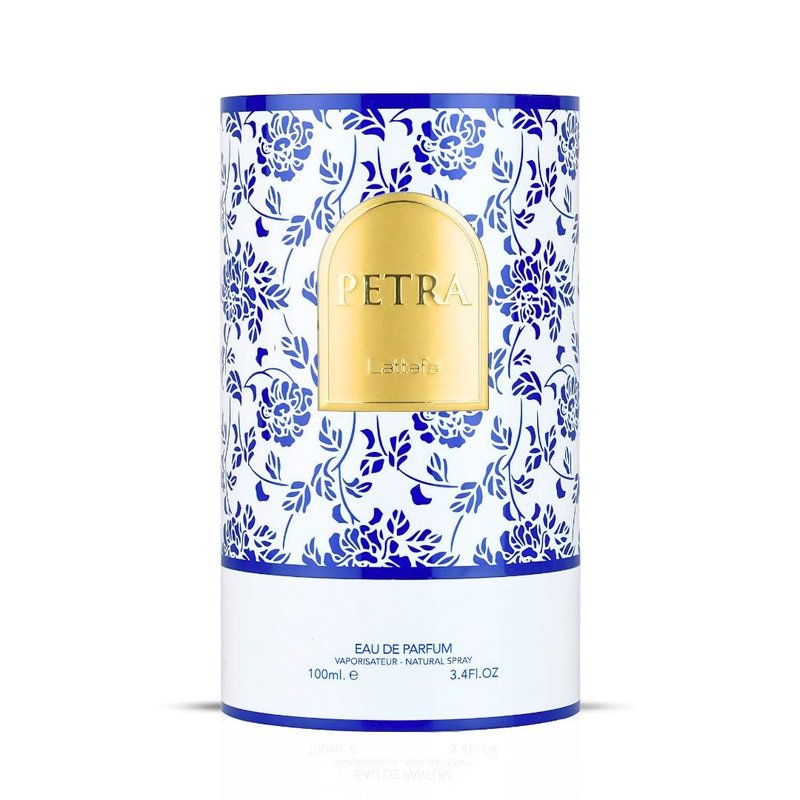 Lattafa Petra Eau de Parfum Spray for Women - Tropical Floral & Fruity Fragrance | 100ml (3.4 Oz) Long-Lasting Luxury Perfume