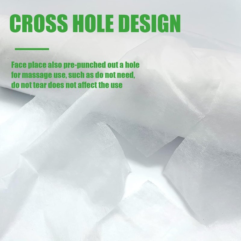 Disposable Non-Woven Bed Sheets - Waterproof Spa & Massage Table Covers | 31" x 70", 50 Pcs Roll
