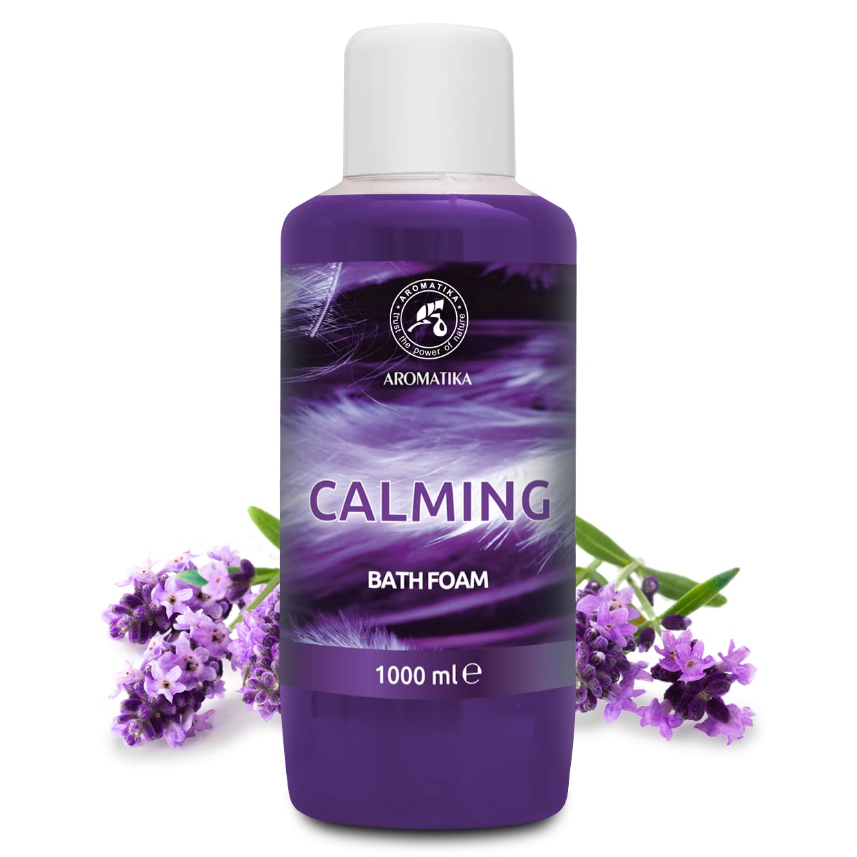 Bath Foam Calming - 34 Fl Oz (1000ml) - Body Care - Good Sleep - Beauty - Bathing - Body Care - Wellness - Relax - Aromatherapy - Spa - Bubble Baths