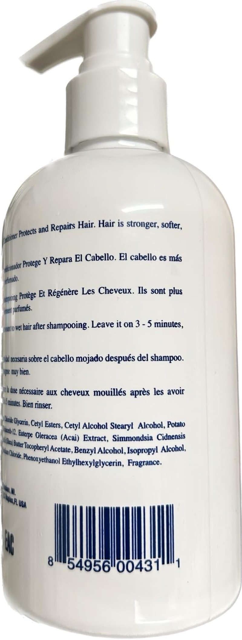 PLEX B.T Amazing Shampoo and Conditioner 8oz Duo - JKS International - Softens, Restores Damaged Hair - Hair Care - Shampoo and Conditioner Set