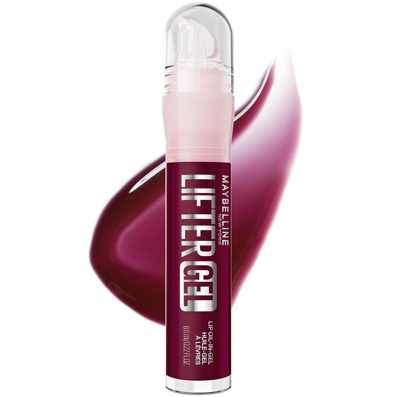 Maybelline Lifter Lip Gloss - Hydrating Oil-in-Gel Formula for Glossy Shine | Berry Twist Color