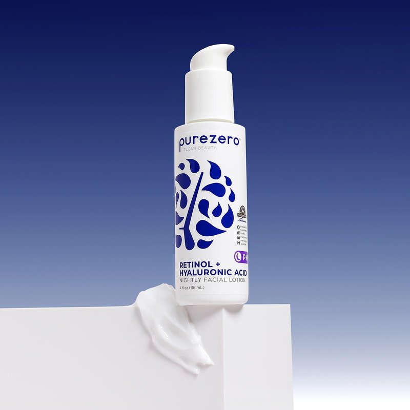Purezero Moisturizing Night Cream – Hydrating & Anti-Aging Face Moisturizer with Pure Ingredients, Paraben-Free, Vegan, Cruelty-Free, 4 oz