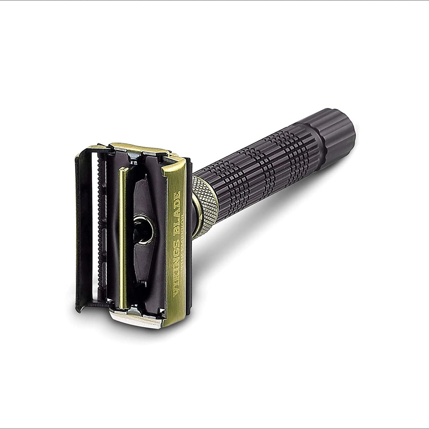 VIKINGS BLADE Adjustable Double Edge Safety Razor - Eco-Friendly, Reusable Design | Luxury Case Included