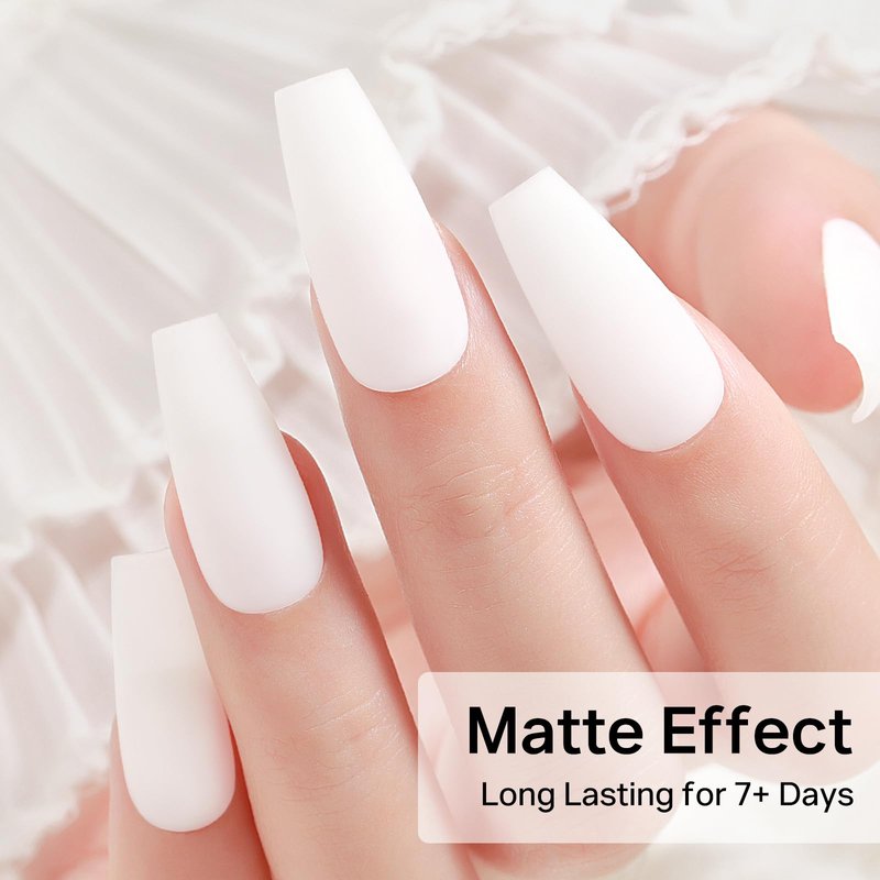 MIZHSE Quick Dry Nail Polish, Milky White Nail Polish Air Dry Fast, 15 ml Regular Water-based Nail Lacquer Non Gel Full Coverage High Glossy Shine Nail Art Manicure Home