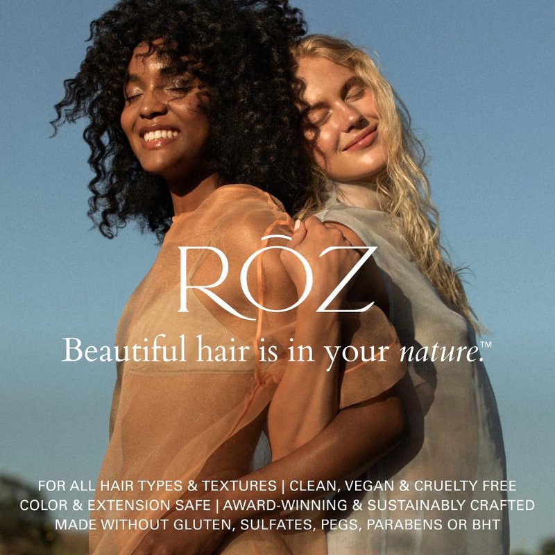 RŌZ Evergreen Styling Cream – Lightweight Hydrating Hair Cream with Light-Medium Hold for Smoothing Flyaways, Sculpting Styles & Refining Ends | Vegan, Sulfate-Free, Silicone-Free, Color Safe, 2 fl oz