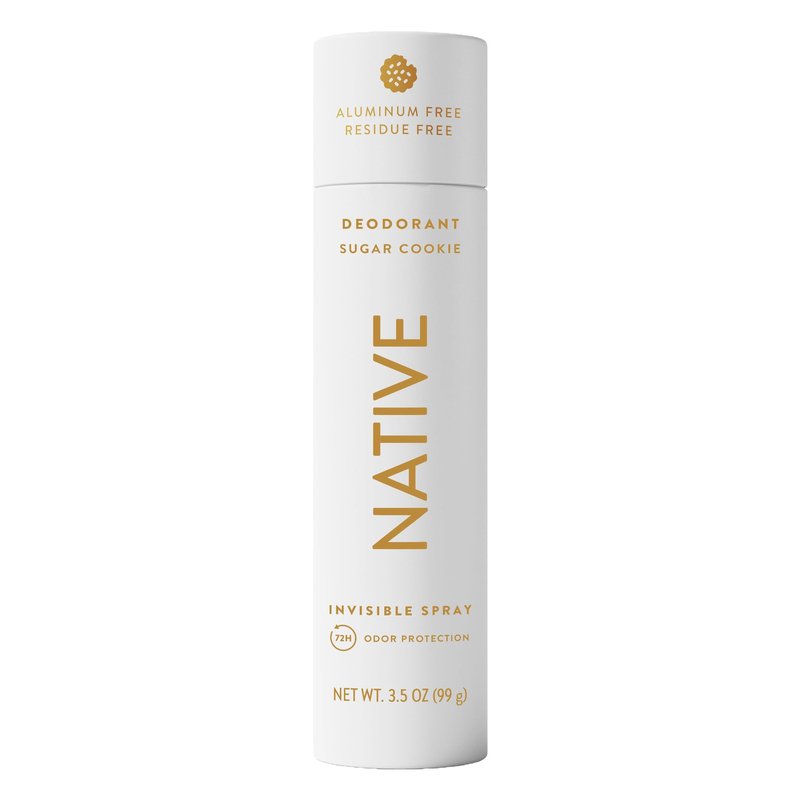 Native Deodorant Spray, Holiday Edition, Sugar Cookie Scent, Contains Naturally Derived Ingredients, 72 Hour Odor Control | Deodorant for Women and Men, Aluminum Free with Baking Soda