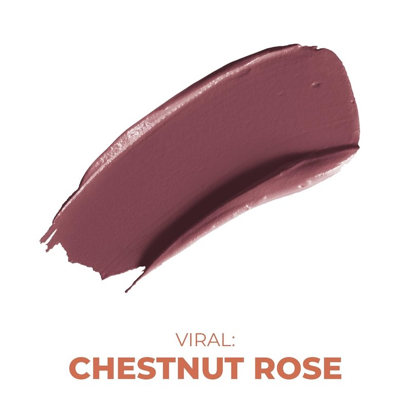 Be Seen Weightless Liquid Lipstick - Chestnut Rose | Matte, Full-Coverage, Longwear Formula with Jojoba & Avocado Oils