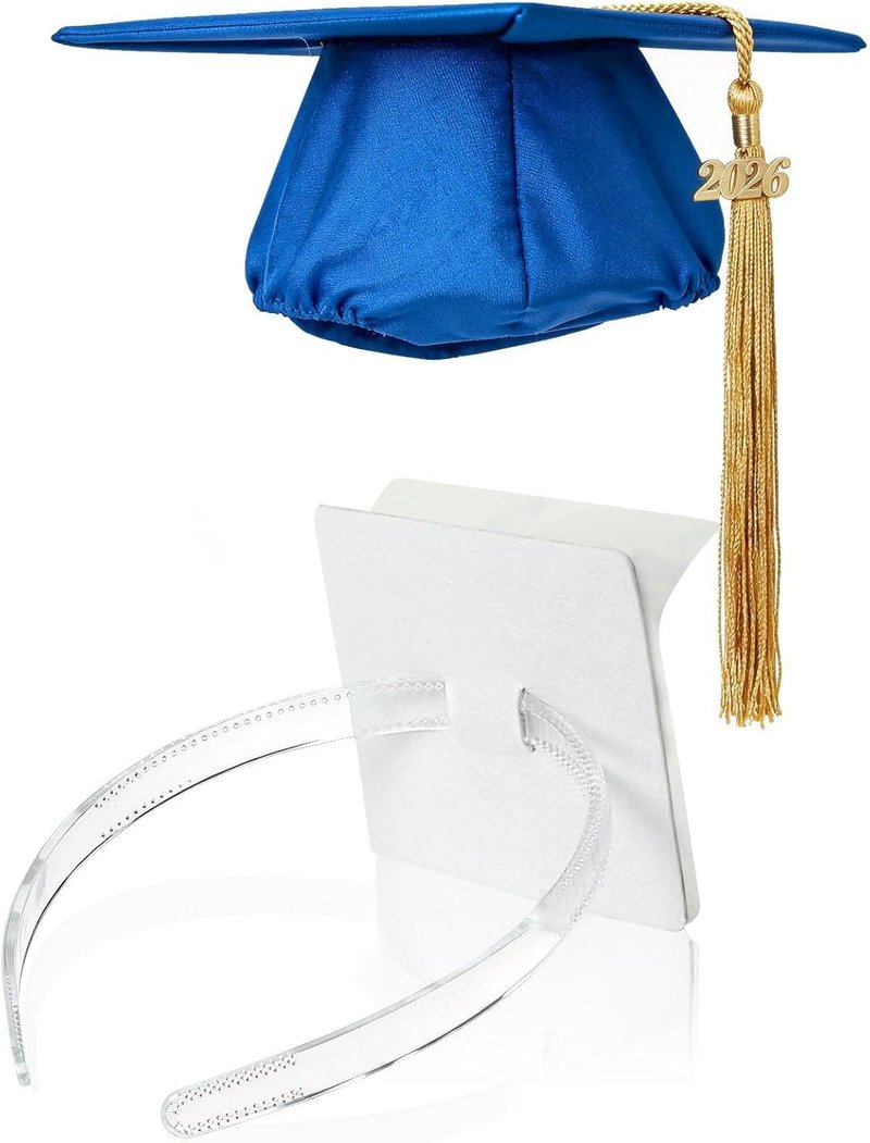 Grad Cap Headband by 2026 | Anti-Fall Hair Band for Graduates - Perfect Hat Accessory