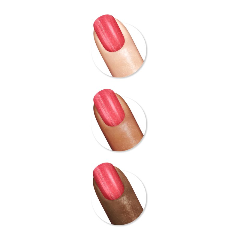 Sally Hansen Insta-Dri Pride Nail Polish | Quick Dry, Long Lasting, Streak-Free Shine | Opaque, Glossy | 758 A Thing Called Love | Soft Coral Red Nail Color