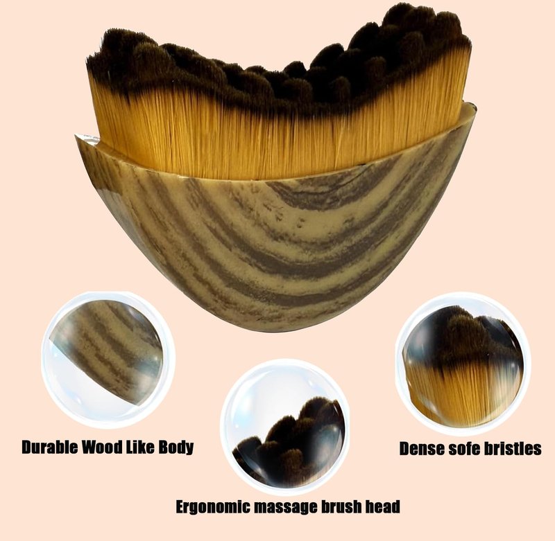1 PCS Lymphatic Contour Face Brush for Sculpting – Anti-Puffiness, Detox & Lift, Boosts Skin Glow & Skincare Absorption (1 Pcs Contour Face Brush)