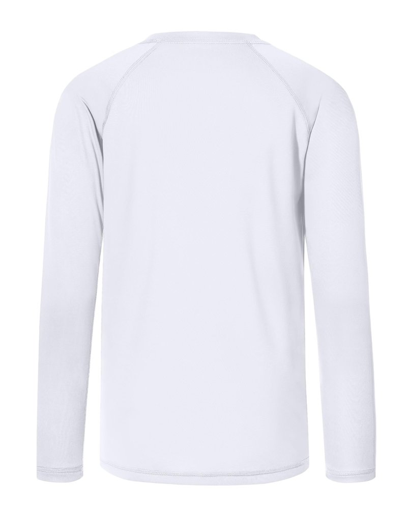 Boys UPF 50+ Swim Shirt Long Sleeve, 1 or 2 Pack UV Sun Protection Rash Guard, Youth Kids SPF Water Shirts for Beach Surf