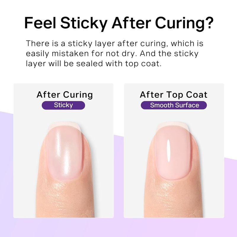 MIZHSE HEMA-Free Hard Gel for Nails - 1.06oz Clear Builder Gel | UV/LED Nail Strengthener for DIY Home Salon