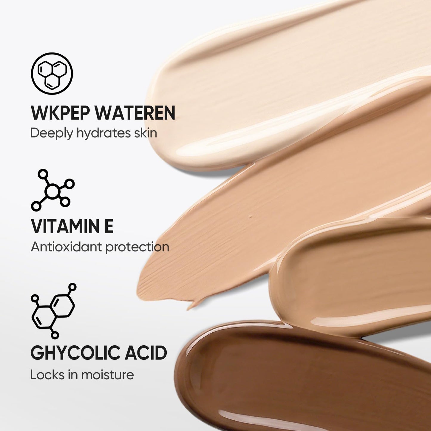 SKINTIFIC Cover Glow Perfect Cushion Foundation – Natural Radiant Finish, Medium-to-High Buildable Coverage, Hydrating Peptide Complex, Lightweight for Dry & Combination Skin,#02 Ivory