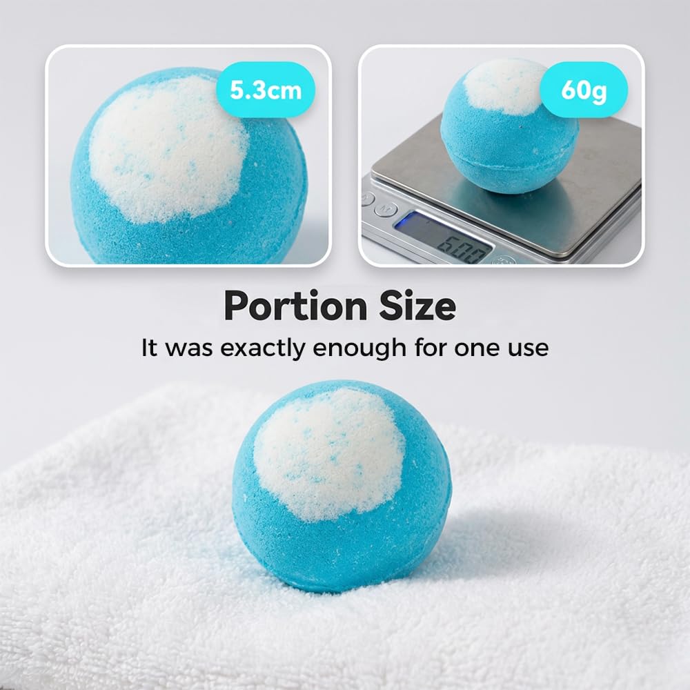 2026 New Ocean Toy Bath Salt Ball Sleeve Box Bath Bombs, Upgraded Bath Bombs with Surprise Inside, Easter Basket Stuffers Easter Egg Fillers (Sea Animal 12Pcs)