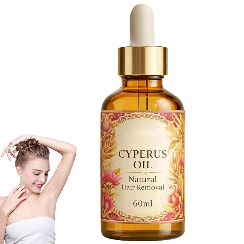 Cyperus Rotundus Oil - Moisturizing Post-Shave Body Oil for Soothing Skin | Lightweight Herbal Serum for Arms, Legs & Bikini Area