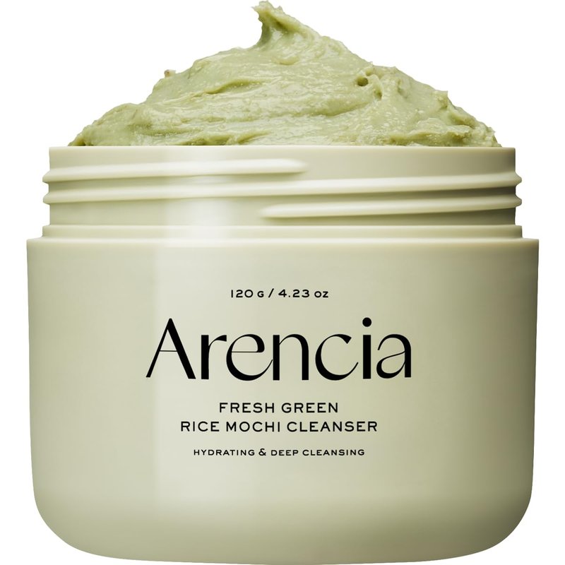 Arencia Korean Rice Mochi Face Cleanser - Gentle All-in-One Face Wash for Deep Cleansing & Moisturizing | Acne-Prone Skin, 150ml